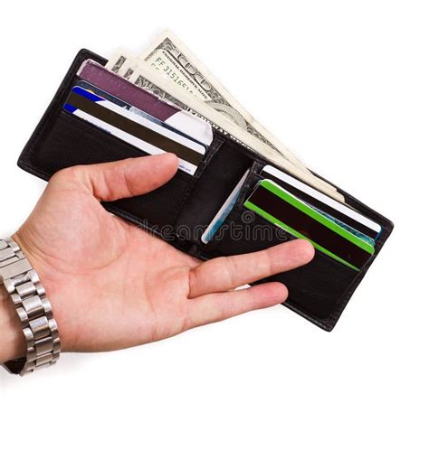 Wallet With Money Stock Photo Image Of Finance Full 28699804