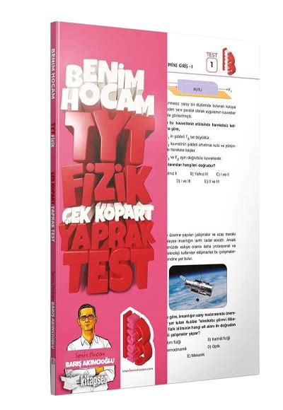 Yks Tyt Fizik Yaprak Test Ek Kopart Benim Hocam Yay Nlar