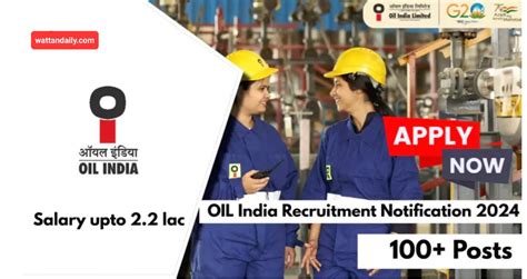 102 Posts — Oil India Recruitment 2024 For Grade A B And C Posts