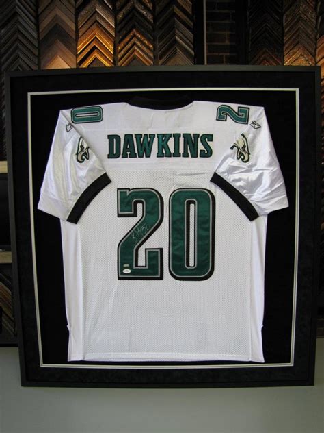 Custom Framed Brian Dawkins Jersey. | Brian dawkins, Dawkins, Custom ...