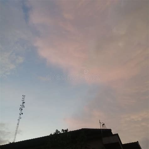 Pink Sky at Yogyakarta City Stock Image - Image of coty, coast: 266392473