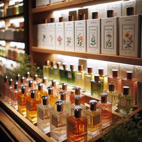 Natura Perfumes: Aromatic Collection in Glass Bottles | AI Art ...