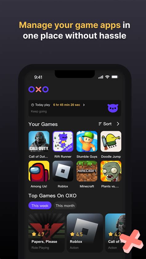 دانلود برنامه Oxo Game Launcher برای اندروید مایکت