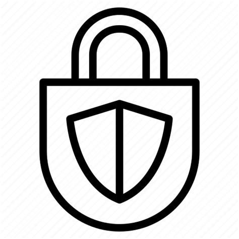 Shield Lock Protection Safety Secure Security Protect Icon Download On Iconfinder