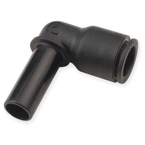 Legris Barbed Push To Connect Elbow 1 2 In Tube Size Nylon Black