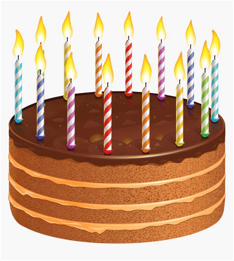 Clip Art Cake Png For Birthday Cake With Candles Png Transparent Png