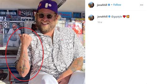 Jonah Hill S 18 Tattoos Their Meanings Body Art Guru