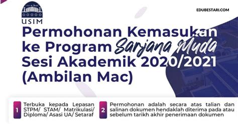 Syarat Kemasukan Uia 2021 Permohonan Kemasukan Ke Program Sarjana