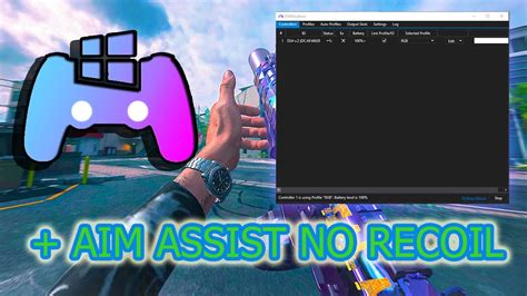 DS4 WINDOWS AIM ASSIST AIMBOT LEGAL BEST SETTINGS NO RECOIL