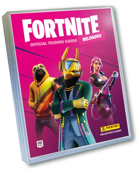 Fortnite Reloaded Official Trading Card Starter Pack Panini Stickers