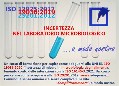 Incertezza Di Misura In Microbiologia Arclab