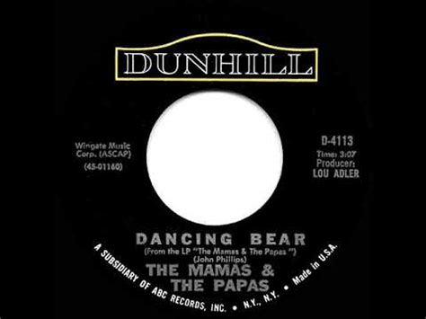 Hits Archive Dancing Bear Mamas The Papas Mono Youtube