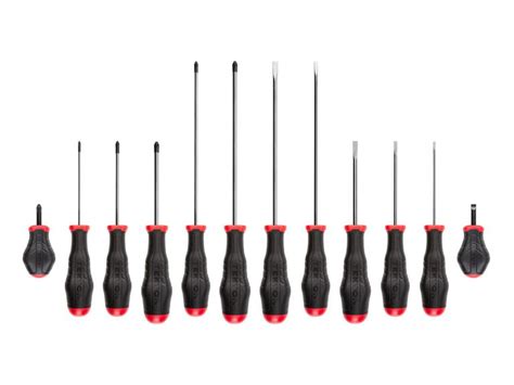 High Torque Screwdriver Set 12 Piece Tekton Made In Usa