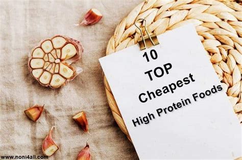 10 Complete Cheapest High Protein Foods 2021 Noni4all Learn More Grow More