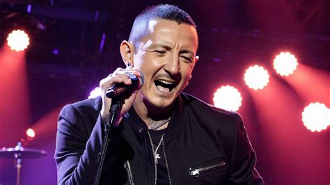 Chester Bennington Is Singing By Danien Playground