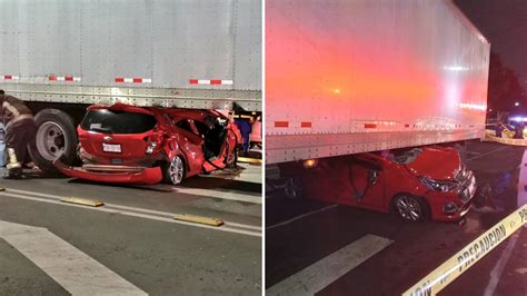 Mañana Turbulenta En Cdmx Brutal Accidente En Eje 3 Operativo En La