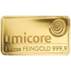 LINGOTIN OR 1 ONCE UMICORE PLACEMENT FINANCIER