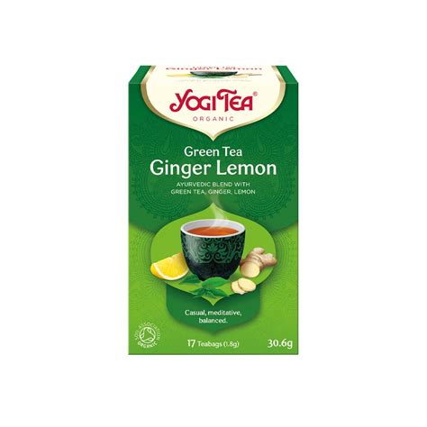 Yogi Tea Green Tea Ginger Lemon A Soli Su Kaffekapslen It