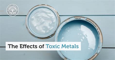 Heavy Metal Poisoning: The Effects of Toxic Metals