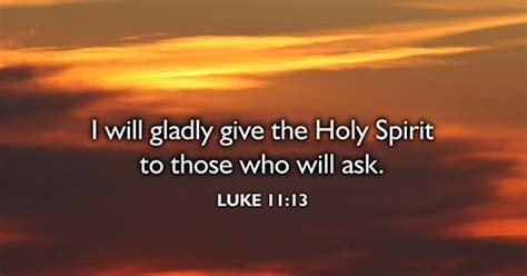 Immanuel God With Us I Will Gladly Give The Holy Spirit To Those Who