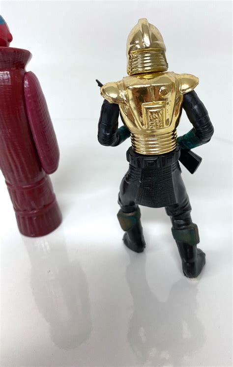 Battlestar Galactica Gold Cylon Baltar Lucifer Figure Jcpenney 3 Pack Set 1979 Ebay