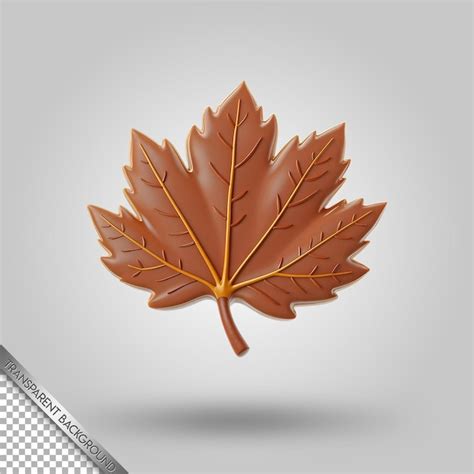 Premium PSD A Maple Leaf With The Word Maple On It