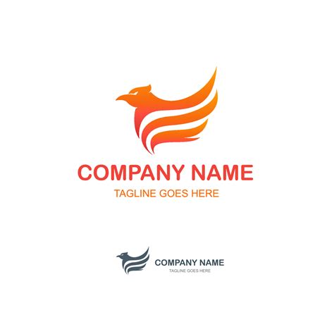 fire bird logo 4783263 Vector Art at Vecteezy