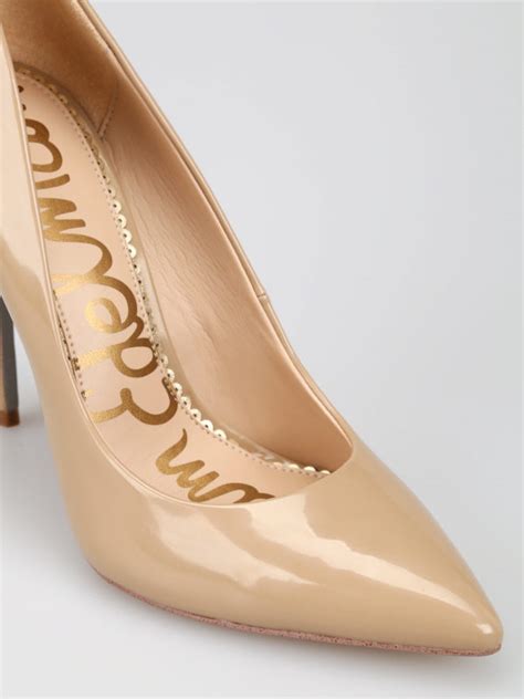 Court Shoes Sam Edelman Danna Nude Patent Pumps F S Danna