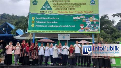 InfoPublik Tim Stratifikasi UKS M Sumbar Lakukan Penilaian Di MTsN 6