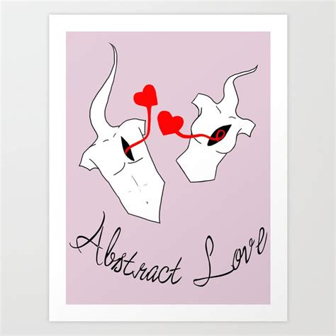 Abstract Love Art Print by MCRarts | Society6