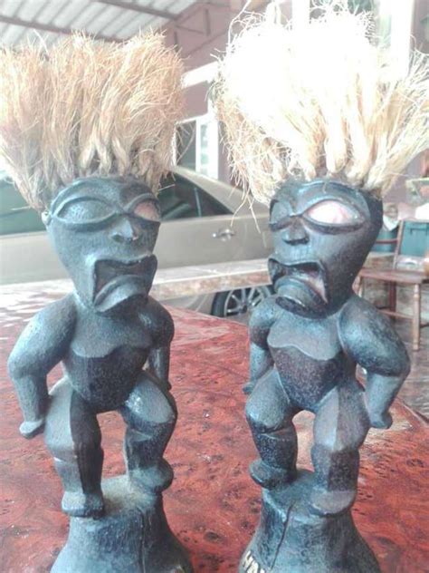 SOLD!!! Hawaiian Tiki Statues Set | Household Goods & Appliances | Lak ...