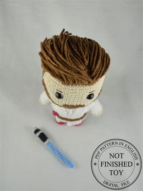 Obi Wan Kenobi Crochet Pattern PDF Amigurumi Etsy