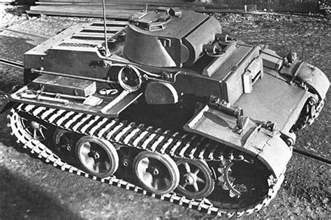 Sdkfz 101 Panzerkampfwagen I Pzkpfw I Panzer 1 Light Tank