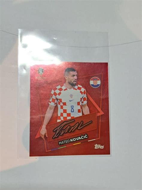 Topps Euro 2024 Sticker CRO SP S Mateo Kovacic Signature Kaufen Auf