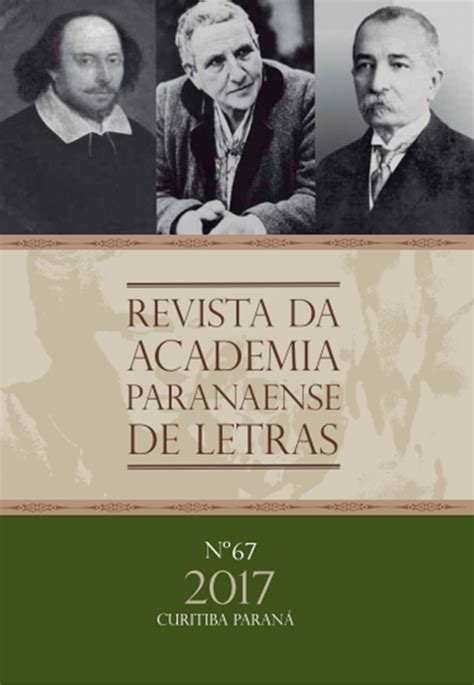 Revista Da Academia Paranaense De Letras Academia Paranaense