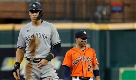 José Altuve Y Aaron Judge En Un Choque De Gigantes Por Pasar A La