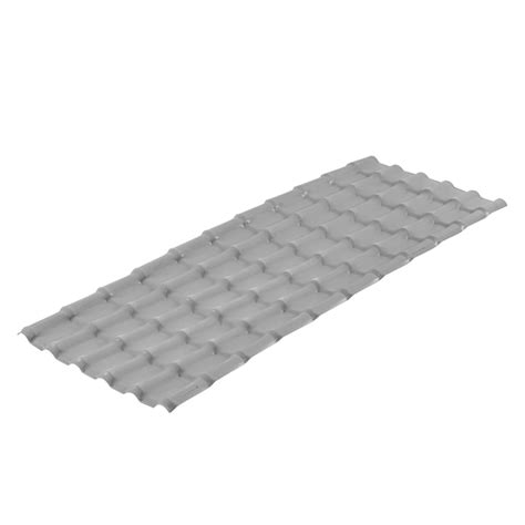 Telha De PVC Plan 88x242cm 1 6mm Concreto Precon Leroy Merlin