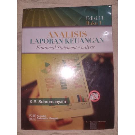 Jual BUKU ANALISIS LAPORAN KEUANGAN Subramanyam Edisi 11 ORIGINAL