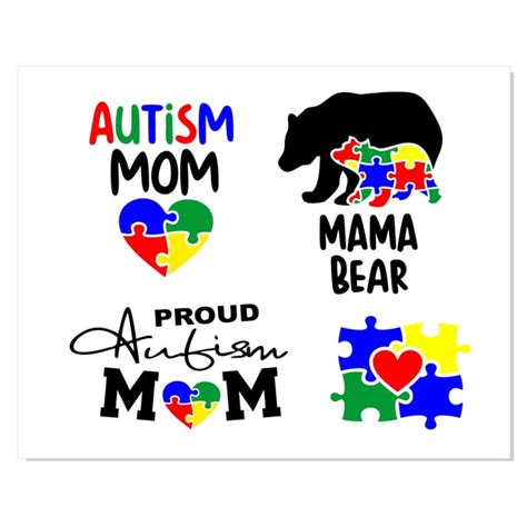 Autism Svg Bundle Autism Puzzle Font Svg Autism Png Auti Inspire