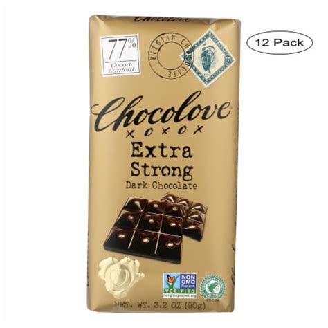 Chocolove Premium Chocolate Bar Dark Chocolate Extra Strong