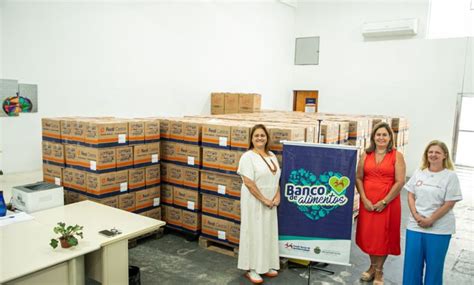 Banco De Alimentos Recebe Doa O De Toneladas Do Parkshopping S O