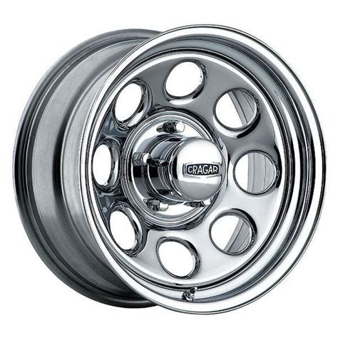 Cragar® Series 398 Chrome Soft 8 Steel Wheel For Jeep® Vehicles With