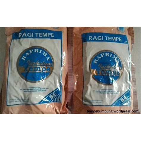 X G Raprima Tempeh Starter Yeast Ragi Tempe Inoculum Starter F