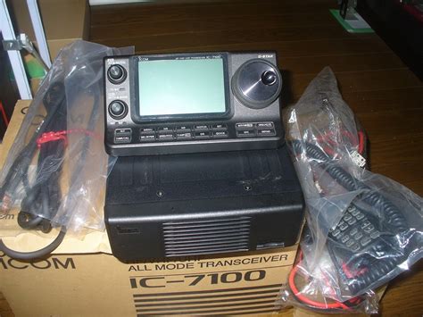 Yahoo オークション ICOM IC 7100 HF VHF UHF ALL MODE TRANSCEIVER