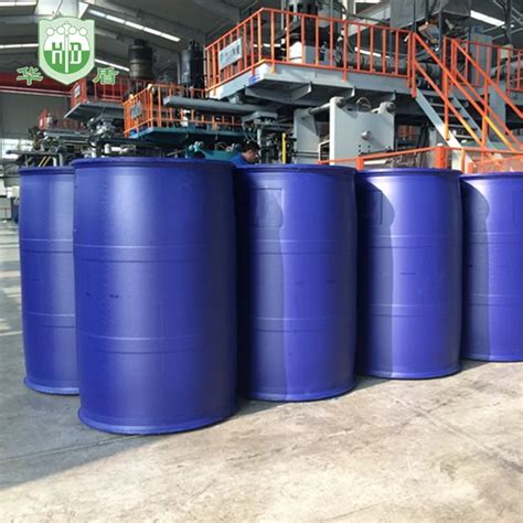 Factory Price Liter Blue Plastic Drum Barrel L For Chemicals Or