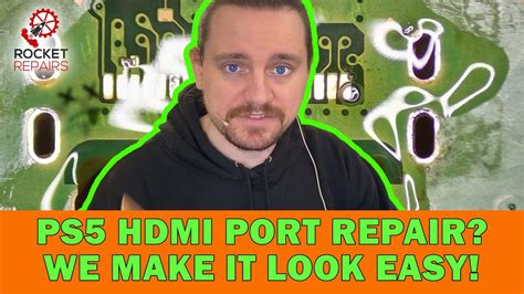 Ps5 Hdmi Port Repair We Make It Look Easy Youtube