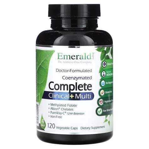 Emerald Laboratories Coenzymated Complete Clinical Multi 120