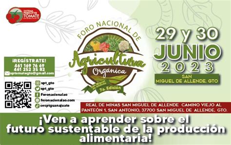 Foro Nacional de Agricultura Orgánica 7a Edición Secretaría de