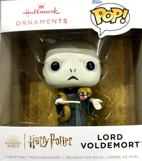 HARRY POTTER HOGWARTS Lord VOLDEMORT Hallmark FunKo Pop Ornament NEW