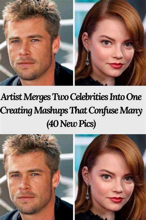 artist merges  celebrities   creating mashups  confuse